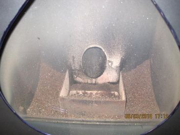 Preview: Strahlungs- und Berührungsschutz verdeckt verrußte (Spezial-) Scheibe von Schott-Robax