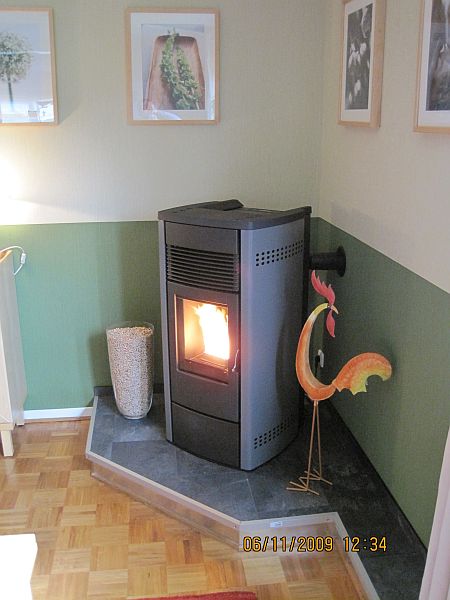 pelletofen mit wassertasche bafa