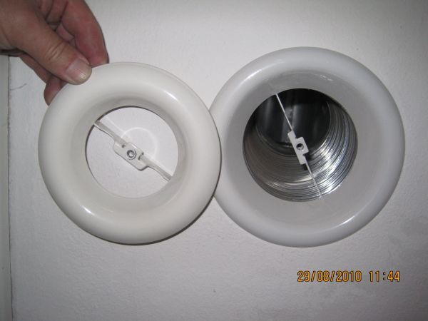 Ø 125 mm Warmluftauslass