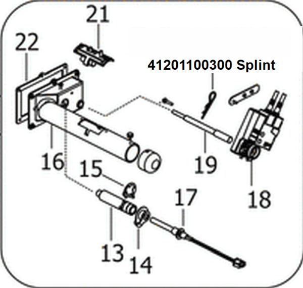 41201100300 Splint Ø 3 mm