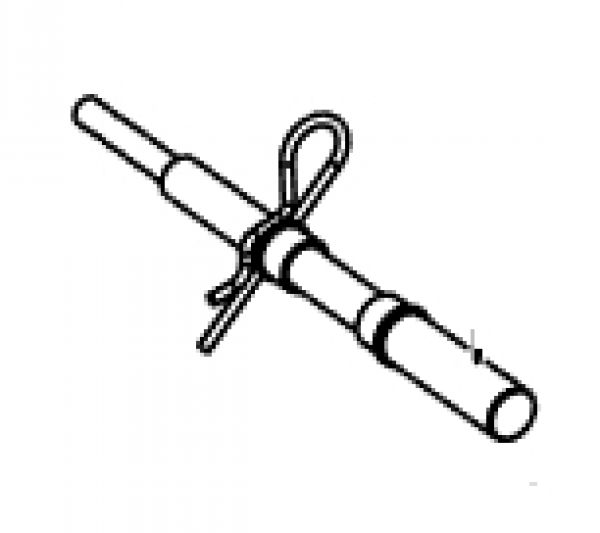 Bolzen 41201601300 für Selbstreinigender Brennertopf aus Gusseisen 41301601100V