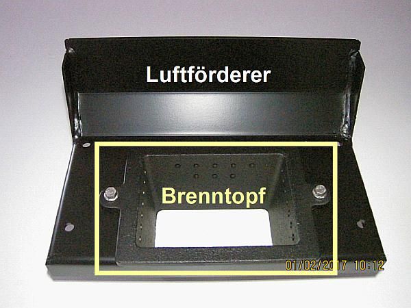 Selbstreinigender Brennertopf aus Gusseisen 41301601100V für MCZ Hydromatic