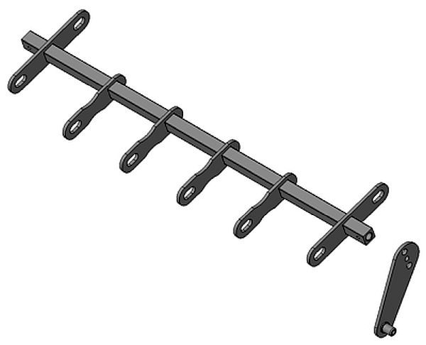 41401440240 Reinigungsspiralenwelle für RED Compact EasyClean