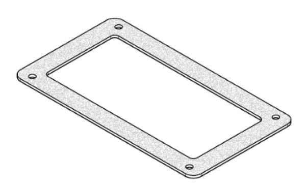 Dichtung Inspektionskappe 418008025, ca. 230x130x4mm