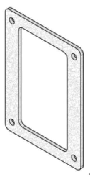 Dichtung 418008029 ca. 125x90x4mm