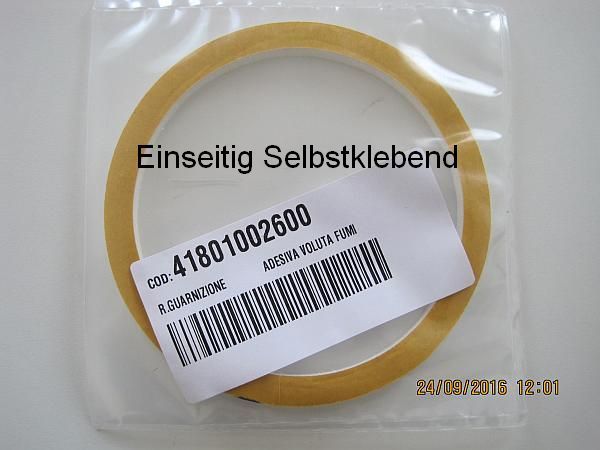 41801002600 Haftenddichtung Rauchvolut ca. Ø130x5mm
