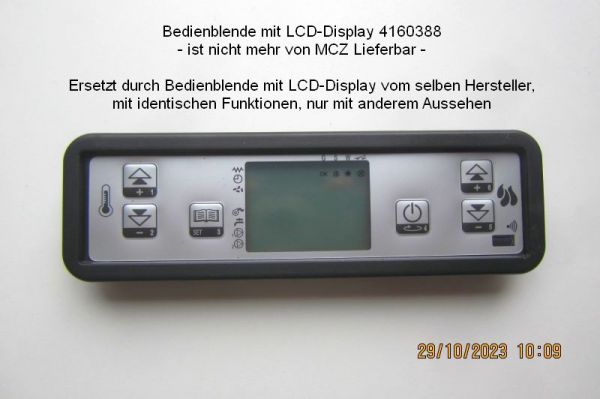Bedienblende mit LCD-Display - 4160388