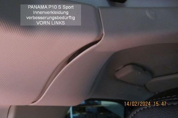 KEINE Ausflüge mit PANAMA-VAN P10 S Sport - nichts für alte Leute