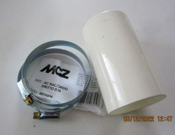 Ø 60 mm, Gerades Anschluss-Stück 4009008