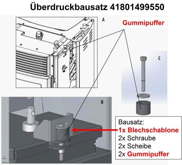 Überdruckbausatz 41801499550