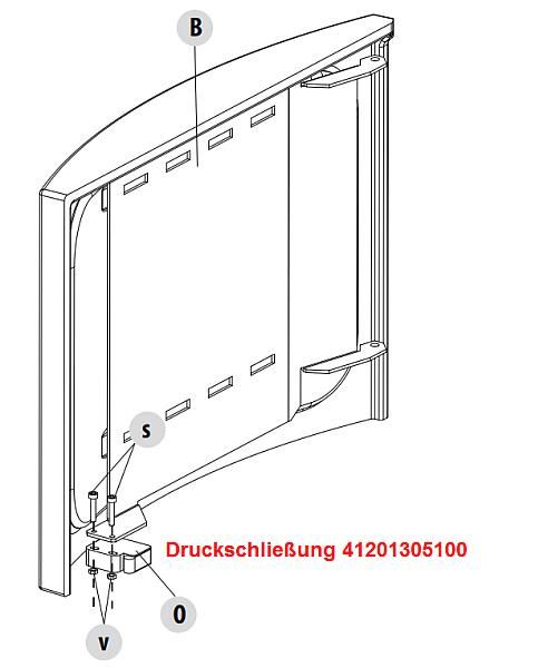 Druckschließung 41201305100