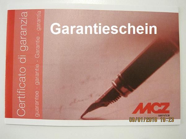 Seriennummer meines MCZ Pelletofens finden