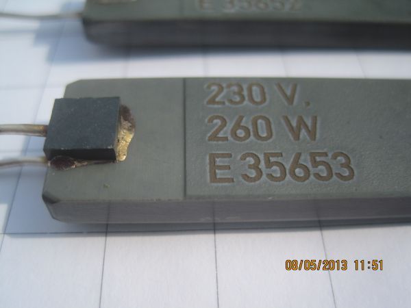 Vollkeramikglühzünder Siliziumnitrid, 260 Watt, GLZ109