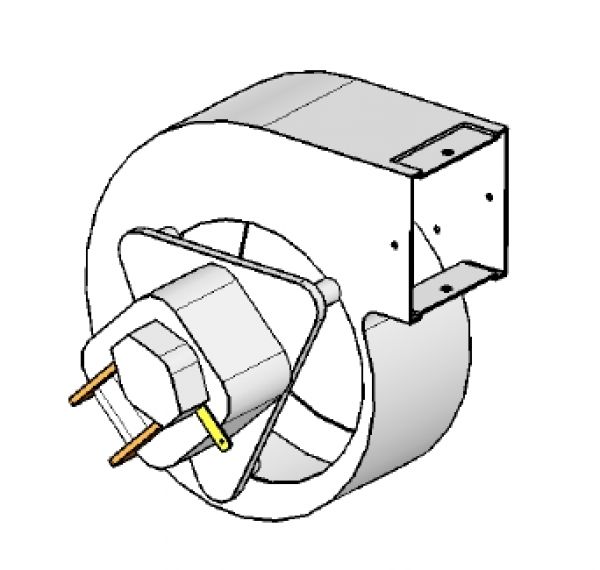 Luftgebläse RECHTS für Boxtherm 60, Code 41451203900