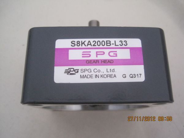 SPG-Getriebe S8KA200B