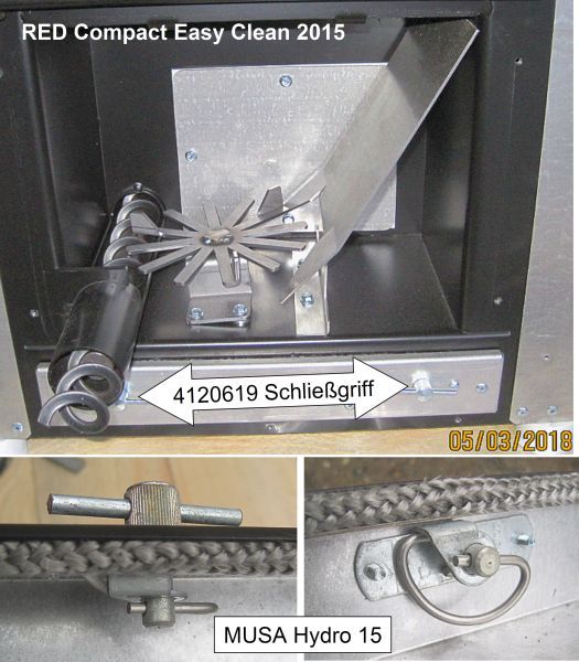 Schließgriff für Aschenkasten 4120619